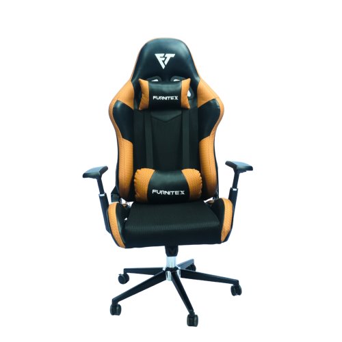 FURNITEX - Gaming Chair with 4D Armrest (FT-G1) Brown