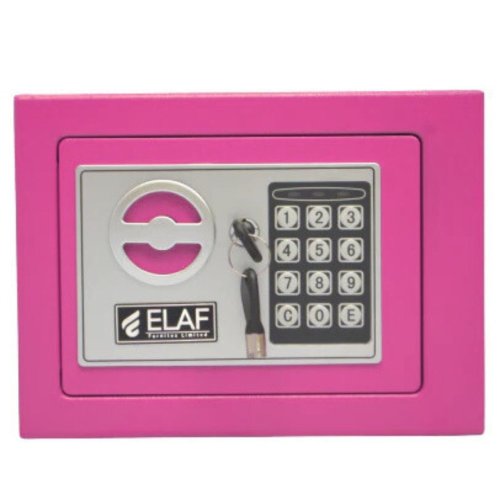 ELAF Small Safety Box with Electronic Keypad (FT-L17ET) Pink