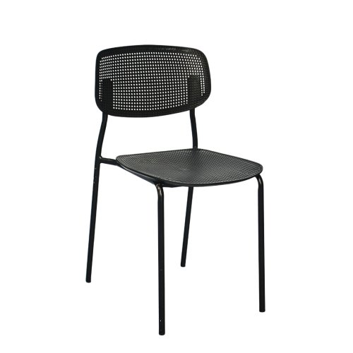 Plastic Ace Restaurant Chair (FT-PCC01) Black