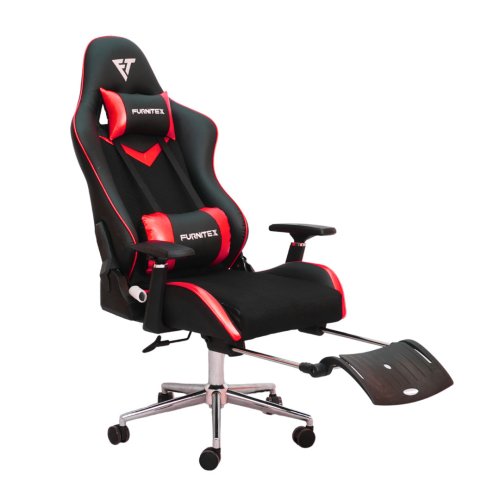 FURNITEX - Gaming Chair with 4D Armrest (FT-G2 PRO) Red