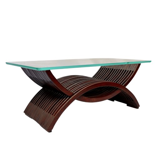 Dual Quarter Moon Shape Center Table (FT-CT01)