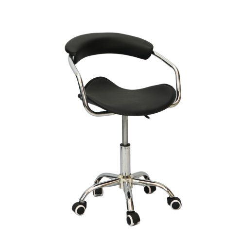 Wheel Bar Stool (FT-B319) Black